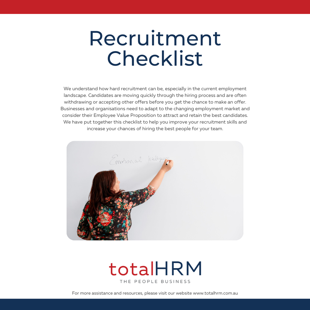 HR Checklists & Downloads | Total HRM