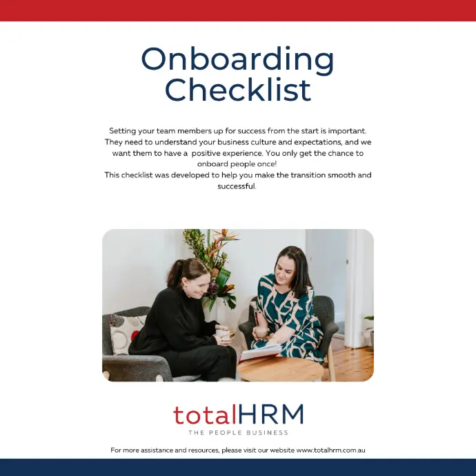 Onboarding Checklist