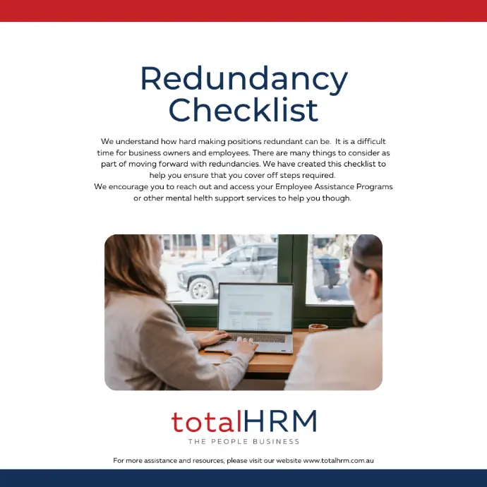 Redundancy Checklist